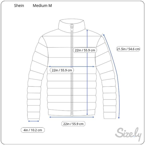 SHEIN Rust Brown Puffer Lightweight Earthy Shiny Neutral Goblincore Women 6 NWOT - Picture 2 of 9